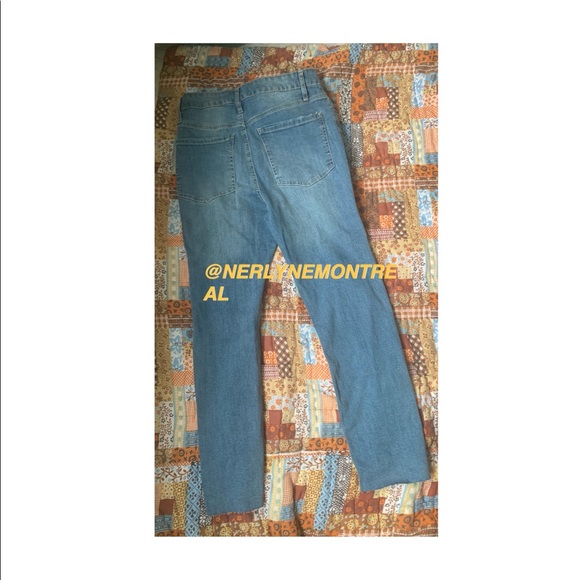 High rise Slim straight jeans - Picture 2 of 2